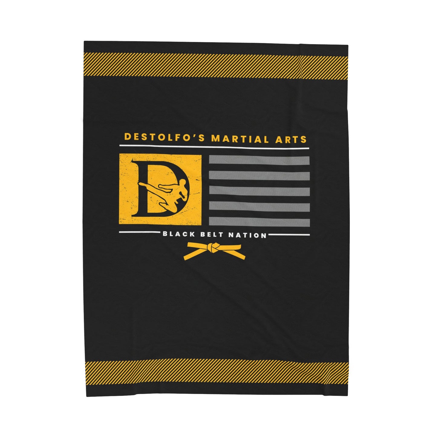 DeStolfo's MA Velveteen Plush Blanket