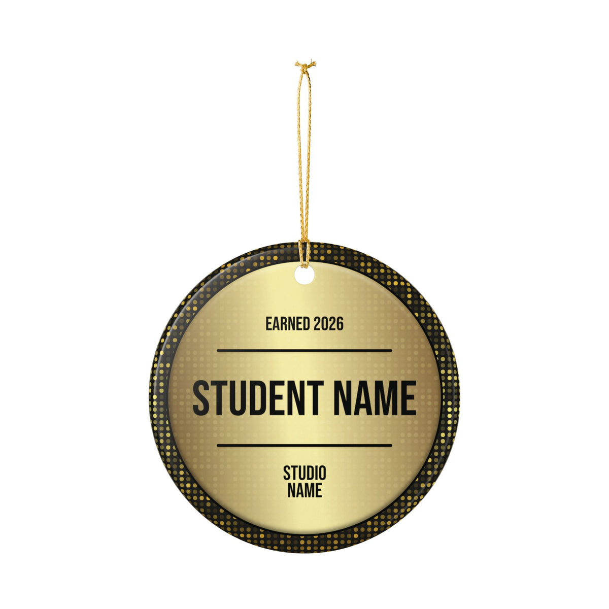 Personalized Rank Keepsake: Black Belt 2nd Blue