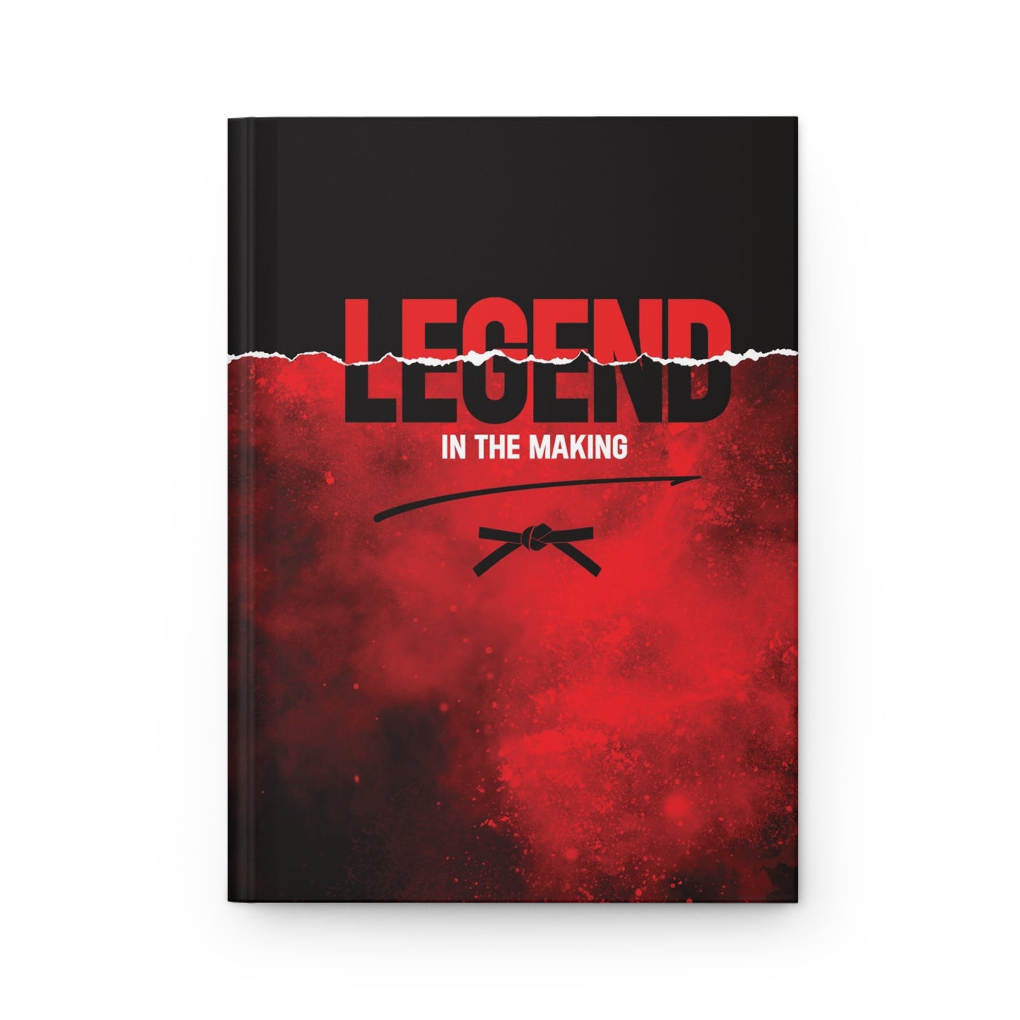 Legend in the Making Red Hardcover Journal