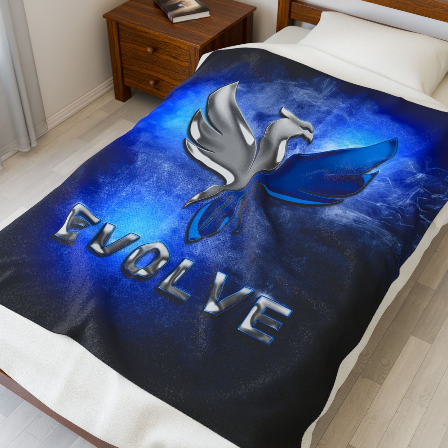 Evolve Velveteen Plush Blanket