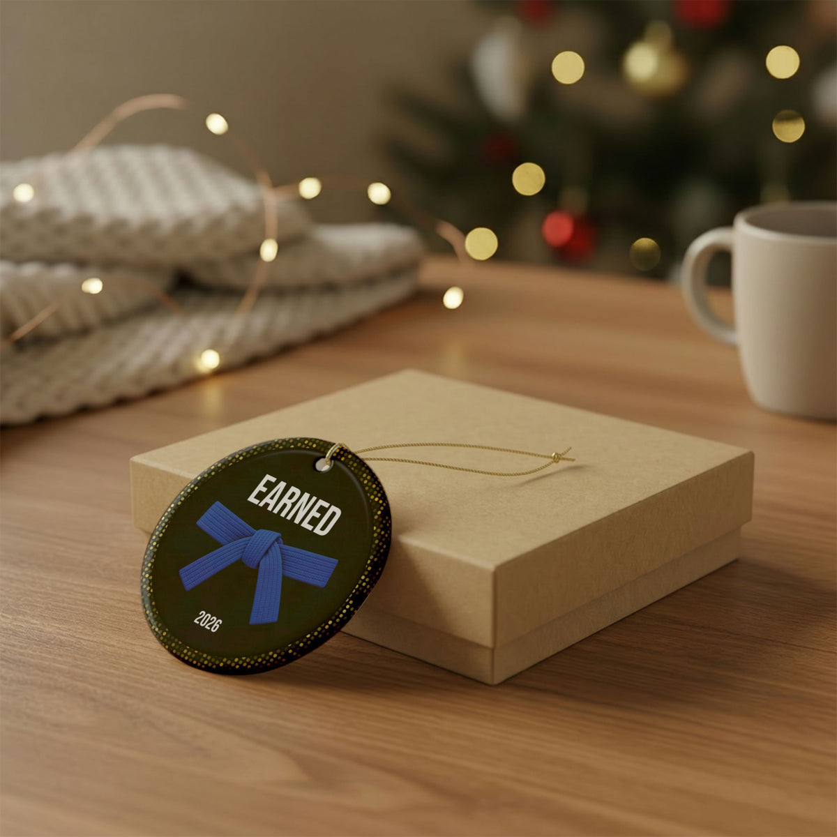 Onyx Personalized Rank Keepsake: Blue Belt