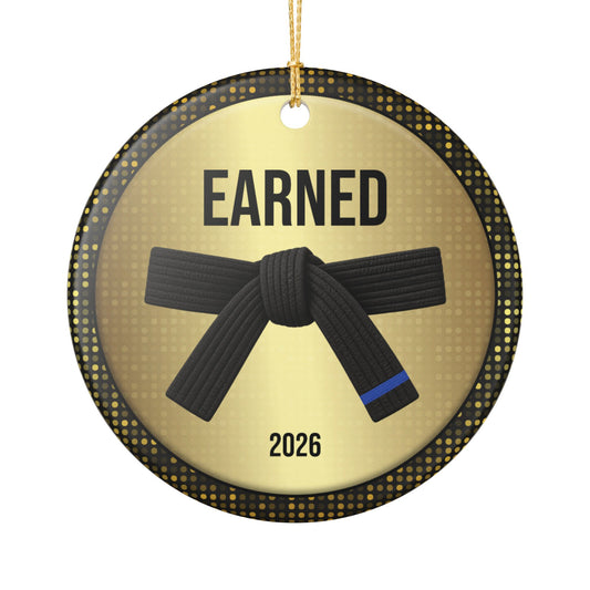 Personalized Rank Keepsake: Black Belt 1st Blue