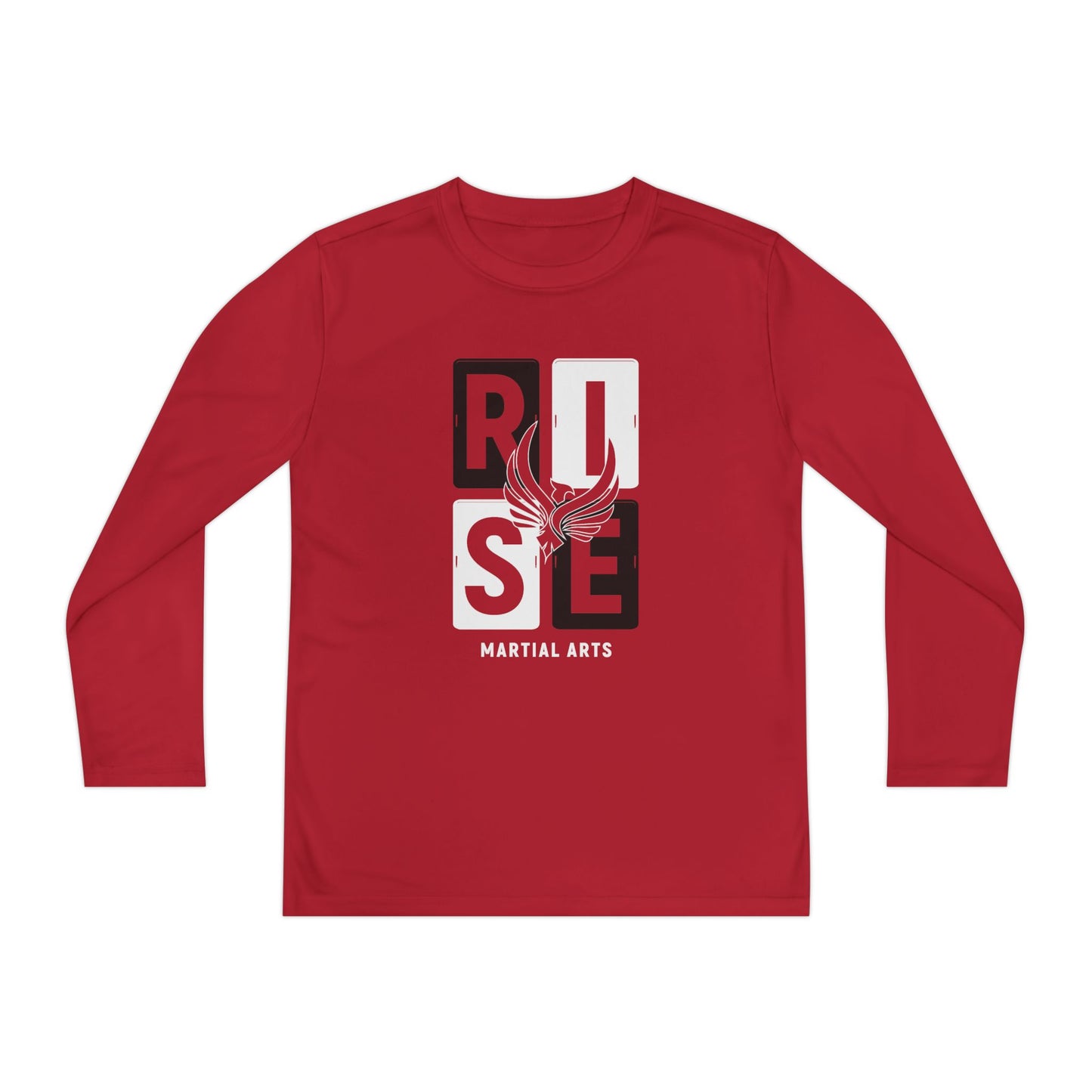 Youth Long Sleeve RISE Block Tee