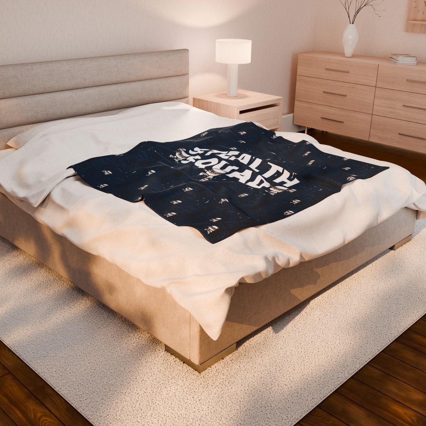 Stealth Squad Velveteen Plush Blanket