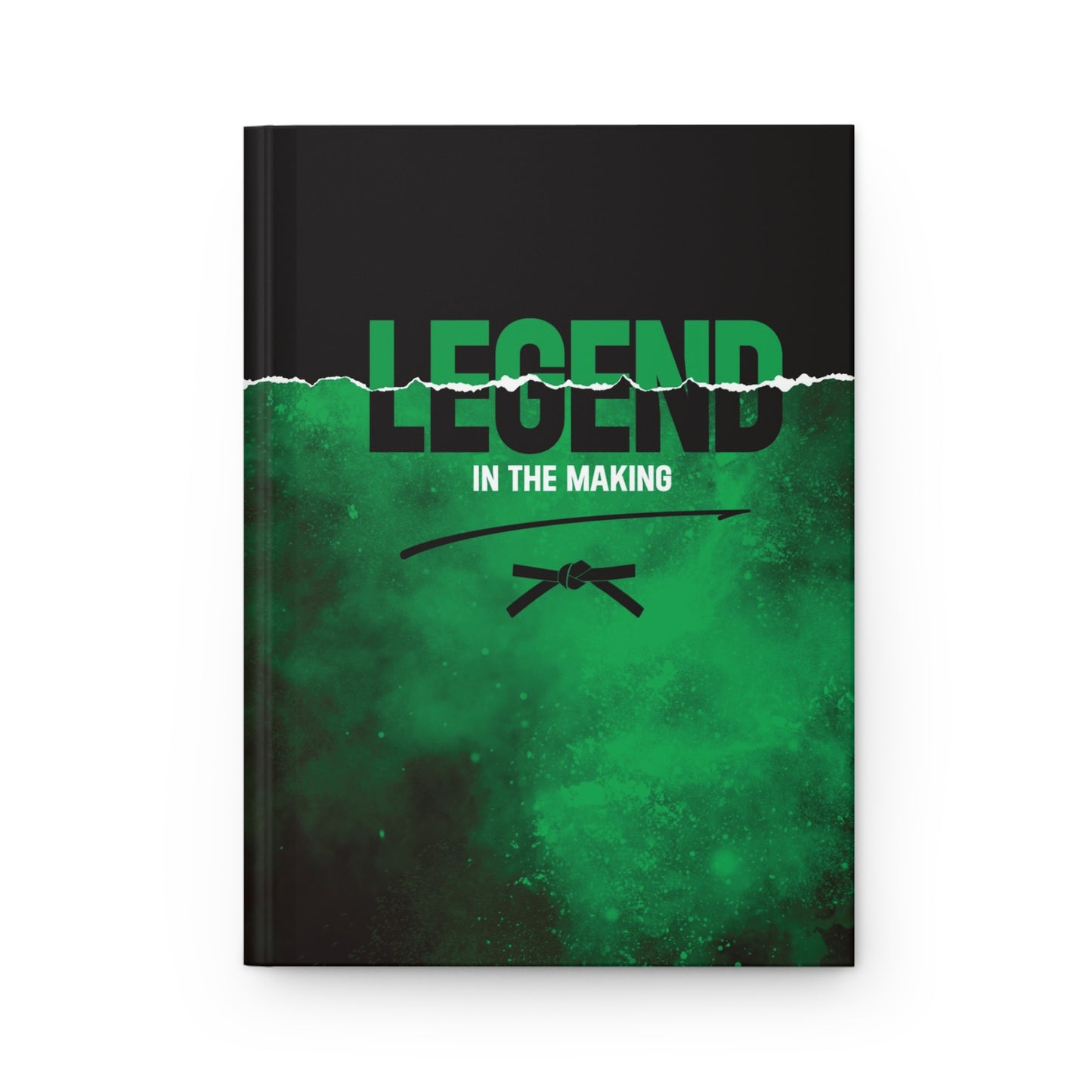Legend in the Making Green Hardcover Journal