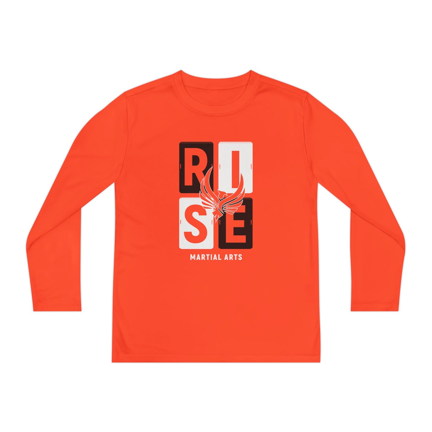 Youth Long Sleeve RISE Block Tee