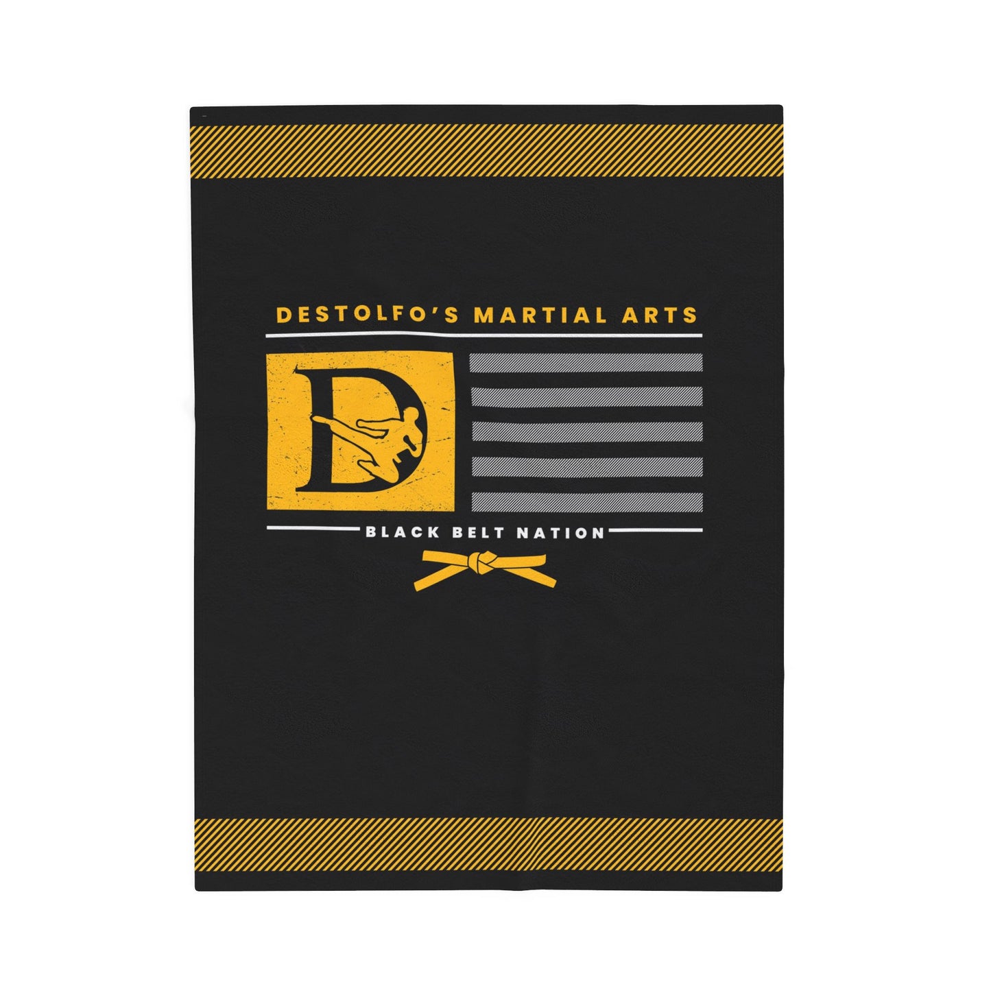 DeStolfo's MA Velveteen Plush Blanket