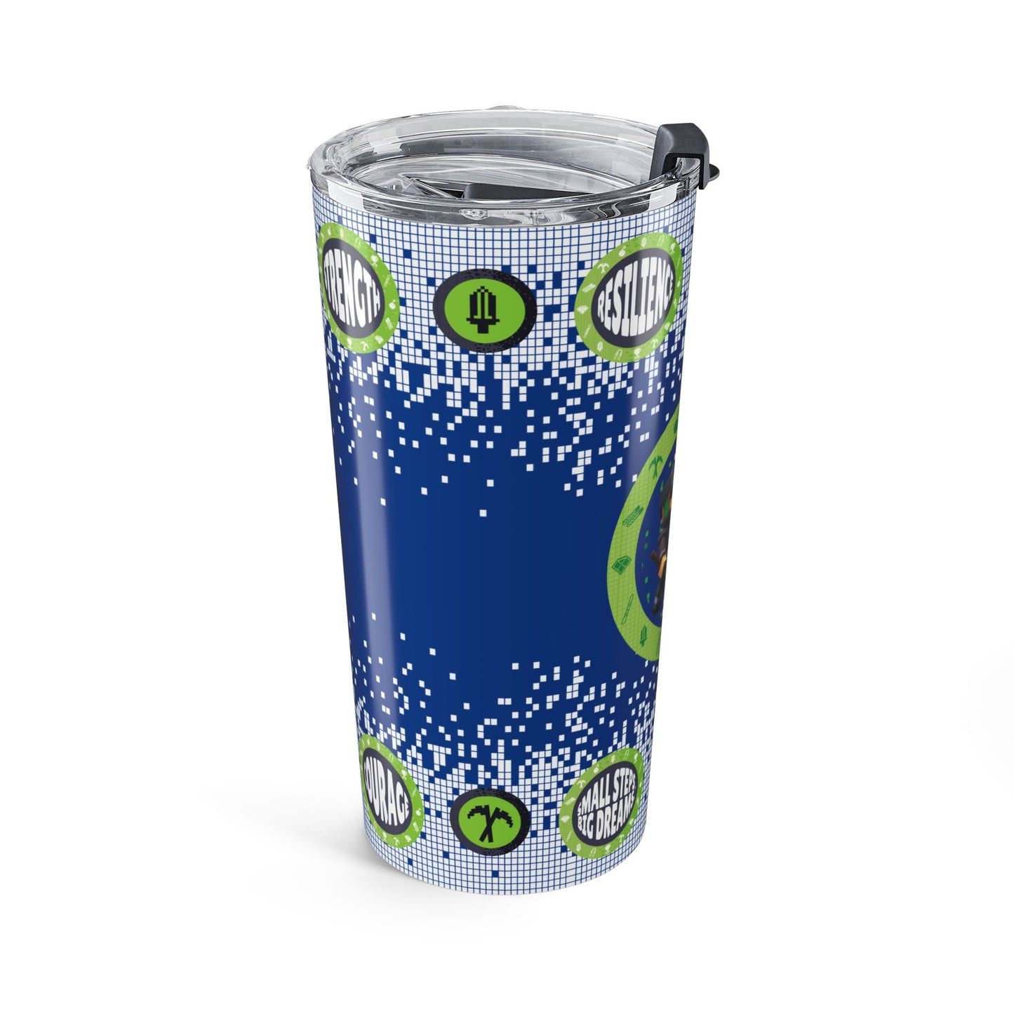 Block Belt Warriors Blue 20oz Tumbler