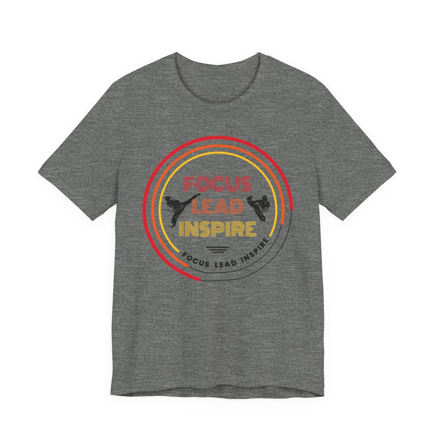 Inspire Focus Unisex Tee - Motivational Shirt for Fitness, Workout, Gym, Everyday Wear, Gift