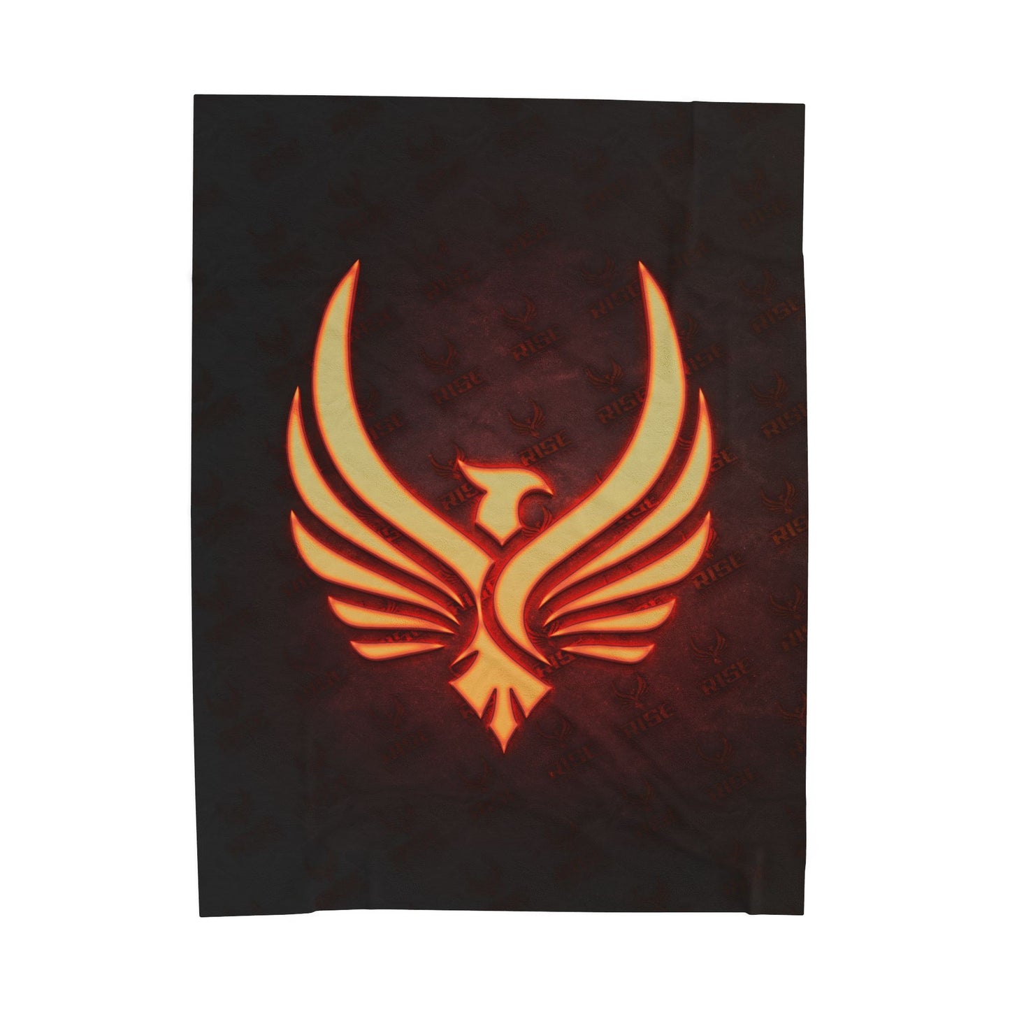 Rise Martial Arts Velveteen Plush Blanket