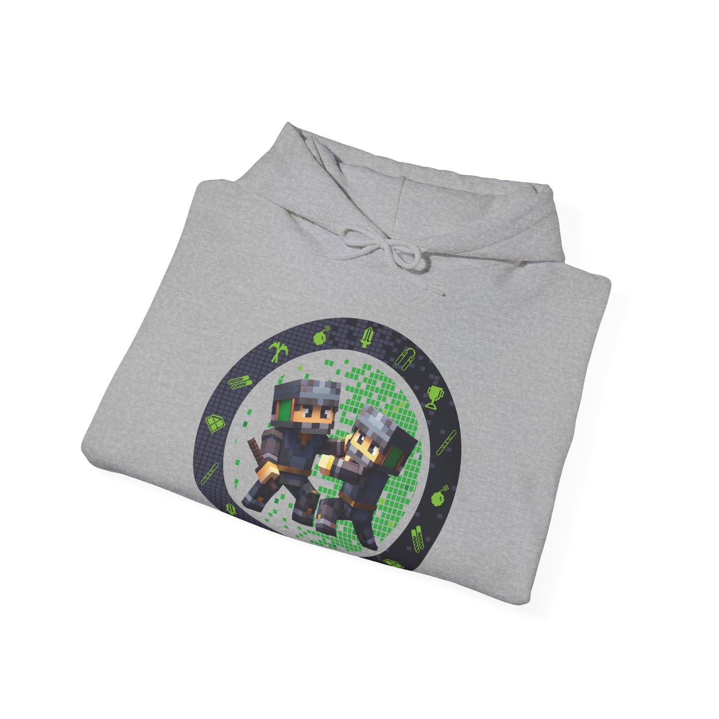 Adult Block Belt Warriors Heavy Blend Hoodie