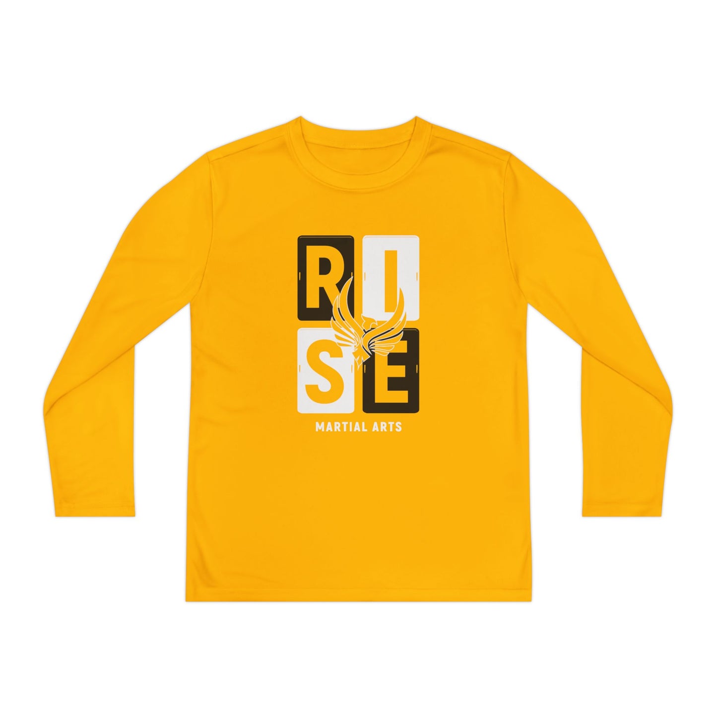 Youth Long Sleeve RISE Block Tee