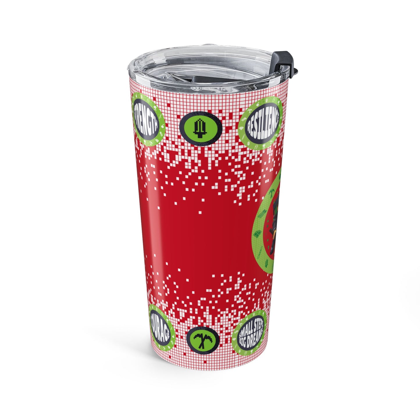 Block Belt Warriors Red 20oz Tumbler