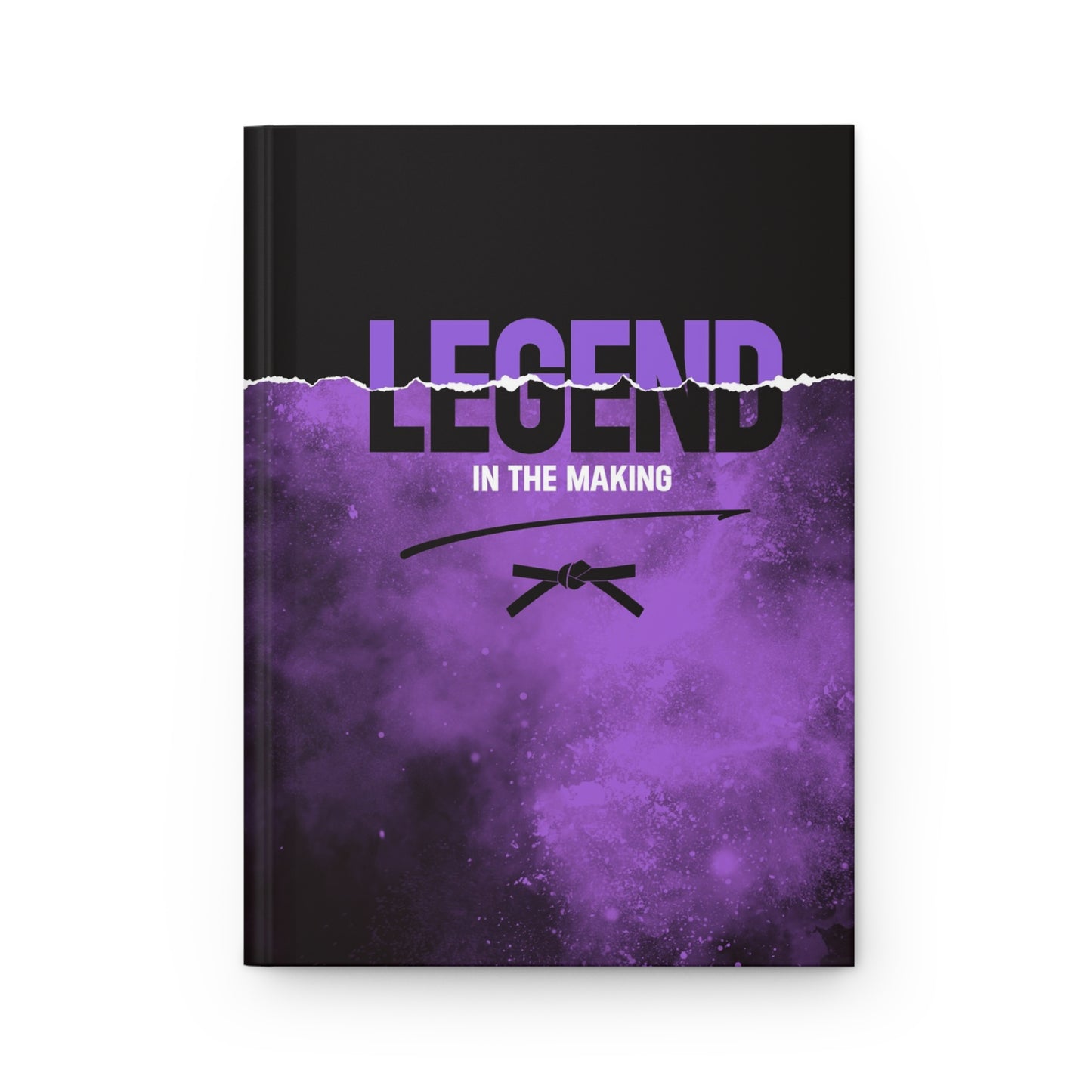 Legend in the Making Purple Hardcover Journal