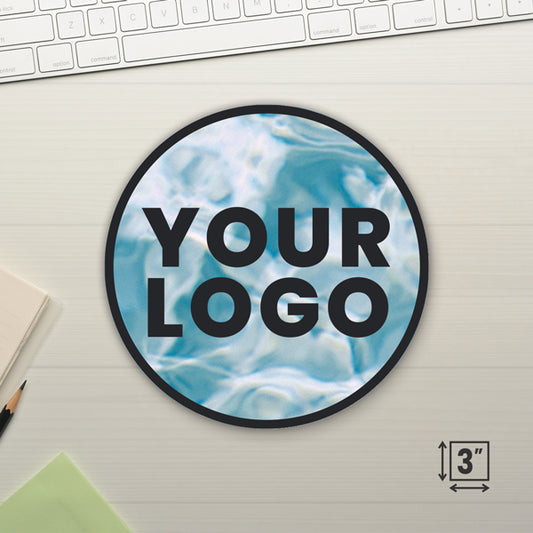 Customized with Your Studio Logo 3" Die-Cut Stickers