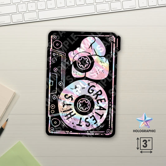 Greatest Hits 3" Holographic Stickers