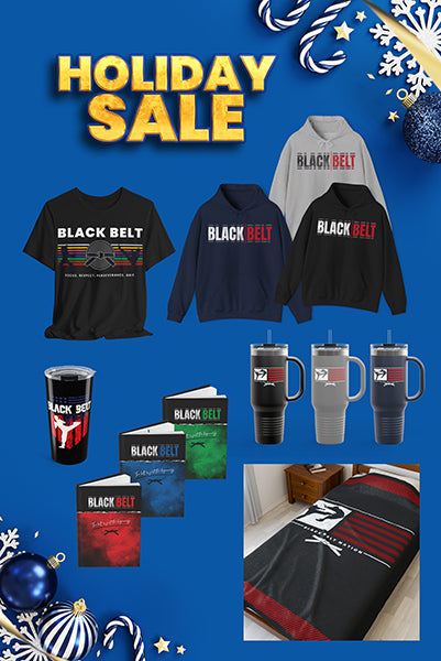 Black Belt Blitz Holiday Poster (digital download only)