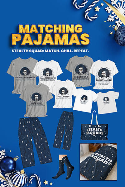 Matching Pajamas Holiday Poster (digital download only)